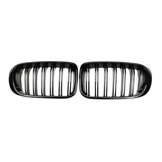 Front Bumper Kidney Grille Grill Suitable For BMW X3 F25 / X4 F26 2014-2017.