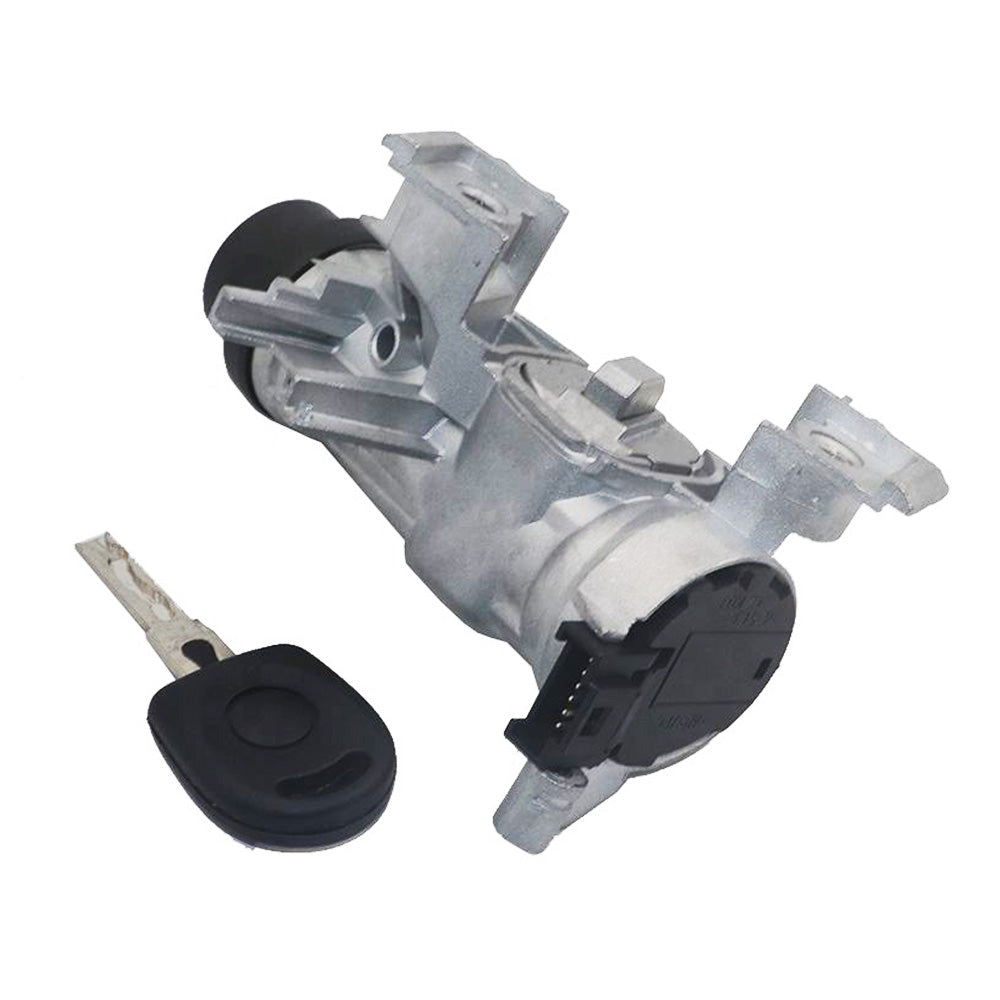 Ignition Lock Cylinder Switch and Housing Assembly with Key Suitable For VW / Audi A3