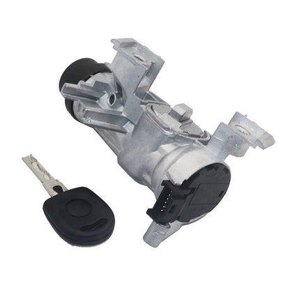 Ignition Lock Cylinder Switch and Housing Assembly with Key Suitable For VW / Audi A3