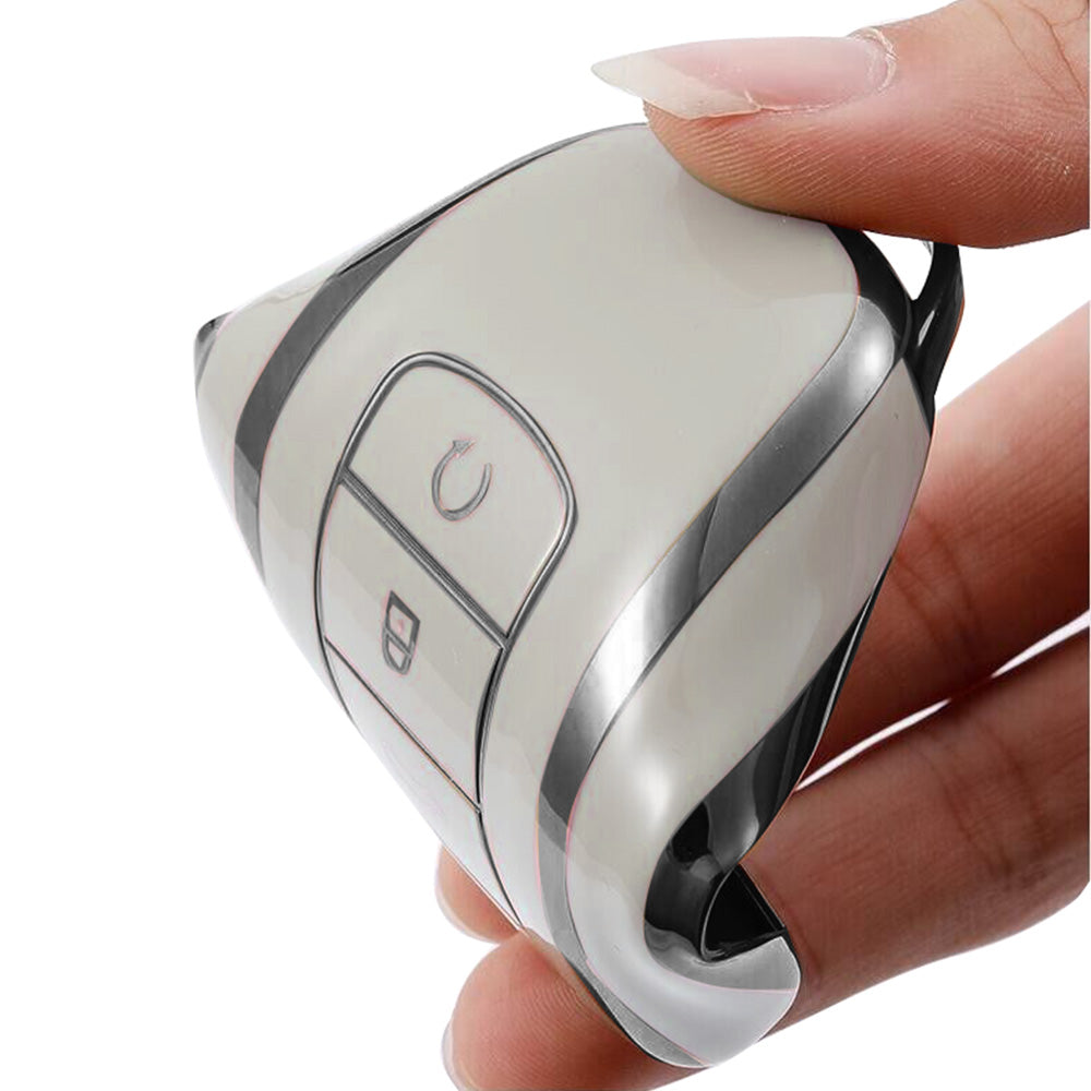 Car Remote Key Fob Case Cover TPU White Suitable For Chery Omoda 5