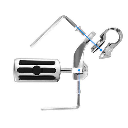 1-1 4''Motorcycle Highway Foot Pegs Chrome Engine Guard Suitable For Davidson AU.