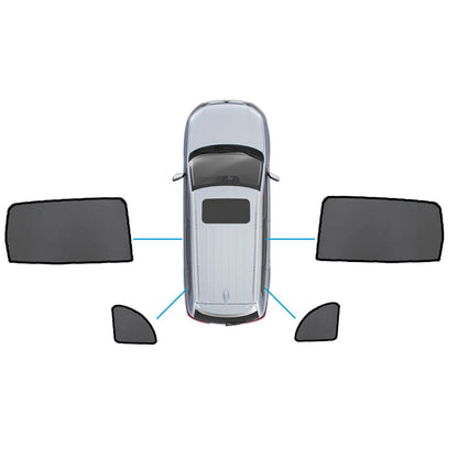 Magnetic Sun Shades Suitable for Mercedes-Benz GLB X247