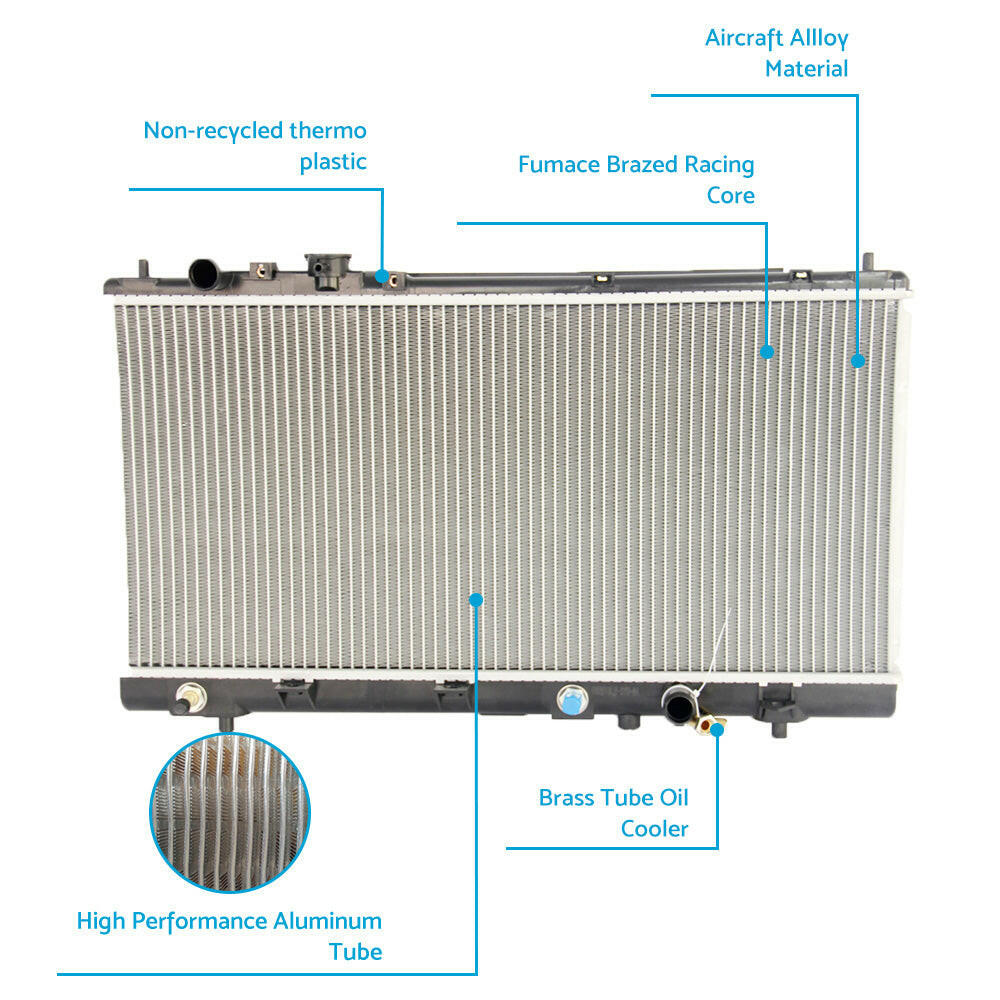 Radiator Suitable For Mazda 323 BJ Protege Astina and Ford Laser KN KQ 1999-2002 Auto and Manual.