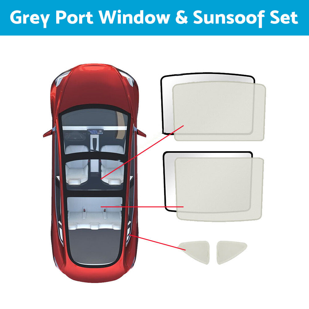 Glass Sunroof Shade Mesh Suitable for Tesla Model Y