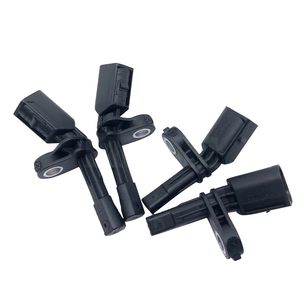 4x Front & Rear ABS Wheel Speed Sensors Suitable For VW Golf 5/6 2004-2013 / Jetta 5/6 2005-2011 / Passat B6 B7 2005-2015 / Tiguan 5N 2007-2016