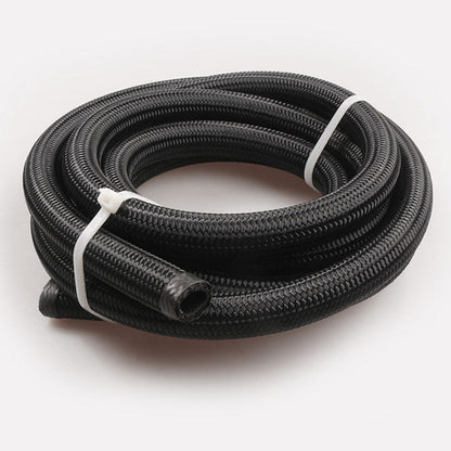 Aluminium Baffled Engine Oil Catch Can 0. 75L 2 Port AN10  3M Hose Fitting Kit.