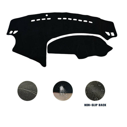 Dash Mat Non-Slip Dashboard Cover Suitable For Mazda 3 BL Sedan 2009–2013 Black.