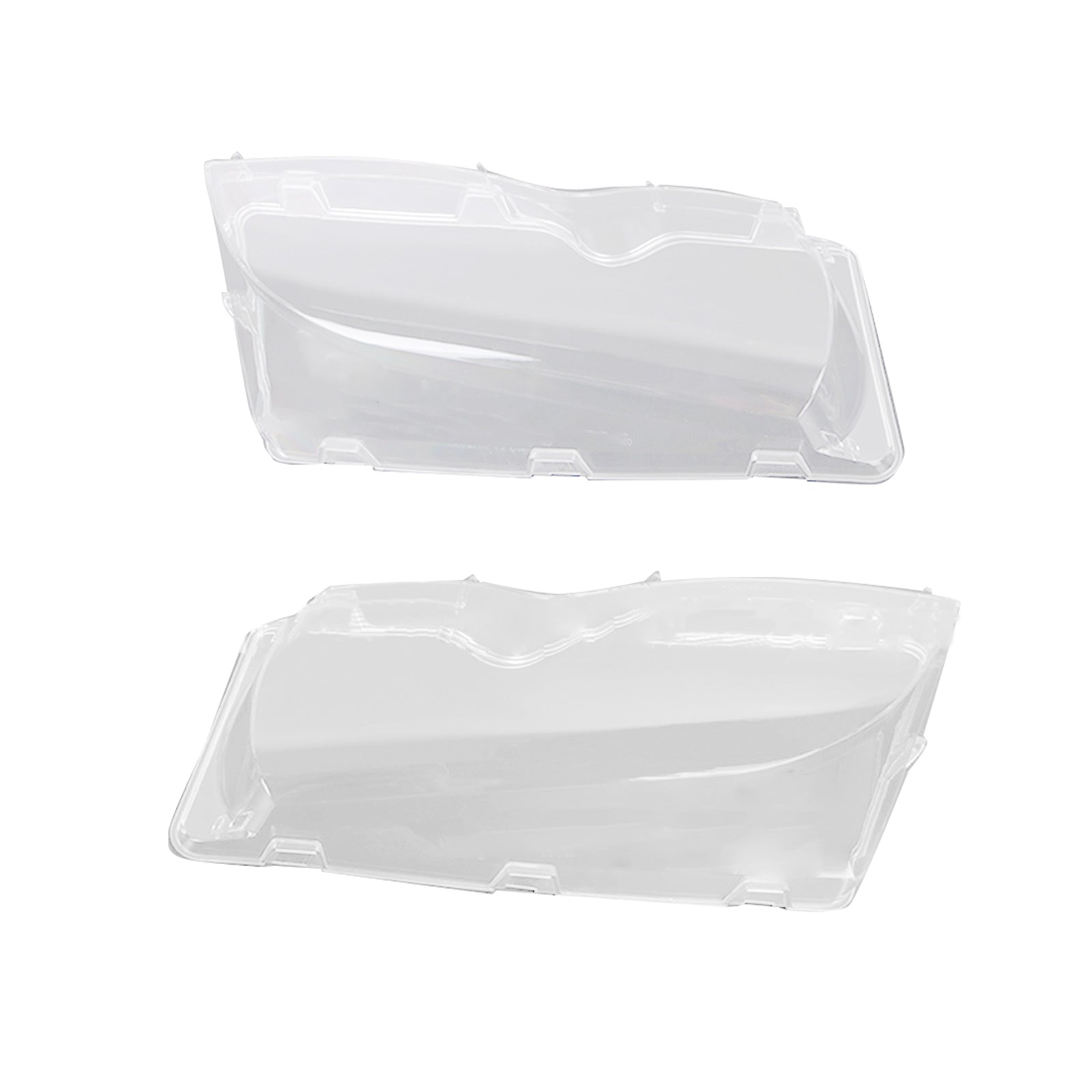 Car Front Headlight Headlamp Lens Cover Suitable for BMW 3-Series E46 4 Door.