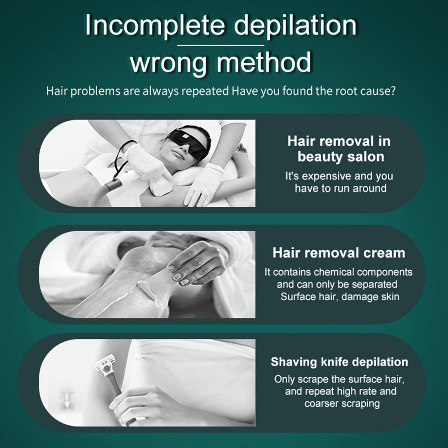 IPL Hair Removal Machine Suitable for Home Use