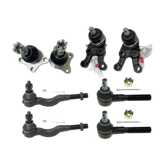 Ball Joint & Tie Rod End Kit Suitable For Mitsubishi Pajero NH/NJ/NK/NL 4WD 1991-2000