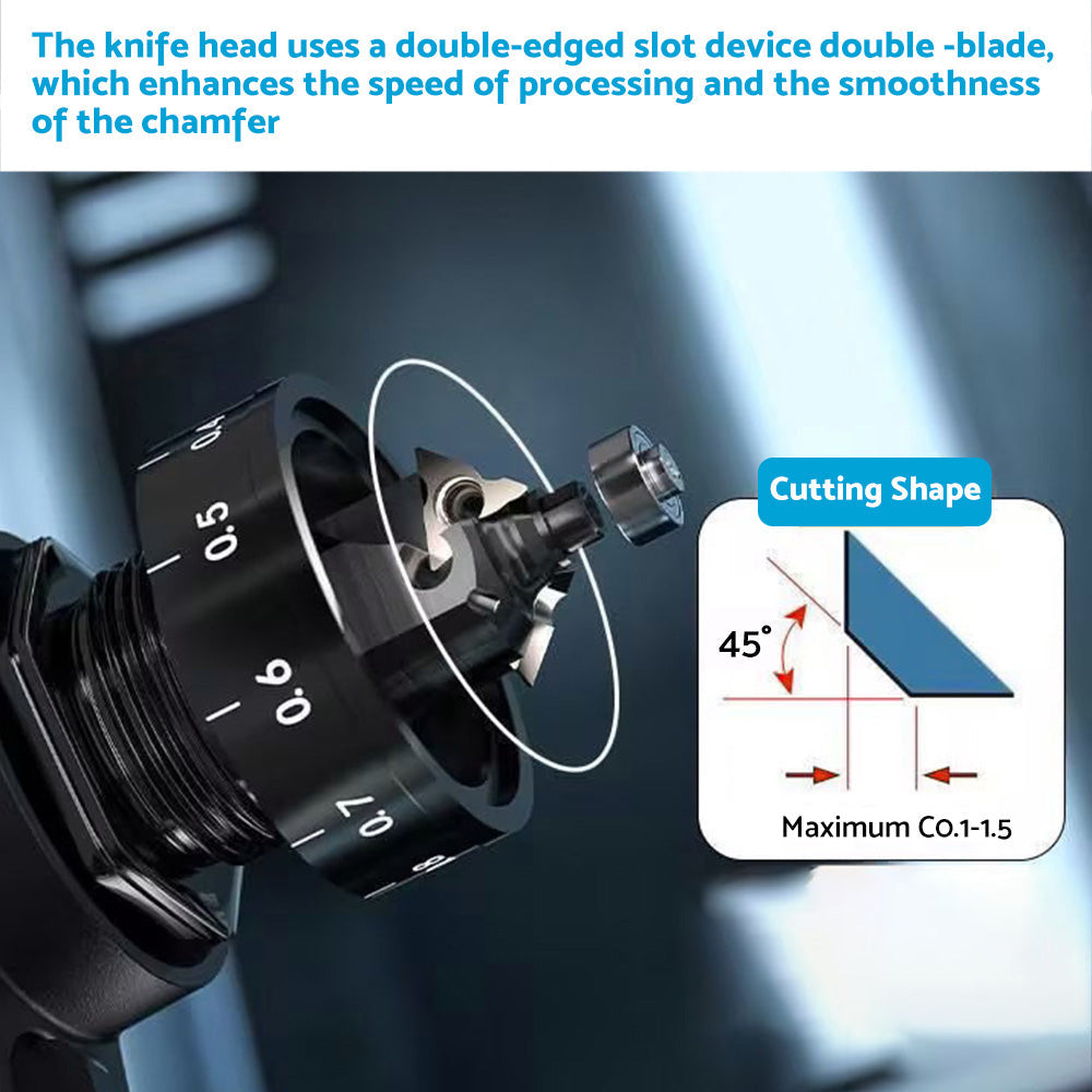 Air Chamfering Tool Suitable For Mini Pneumatic Beveling and Deburring Applications