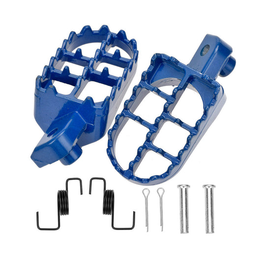 Blue FOOT PEG FOOTREST ASSEMBLY FOOTPEG Suitable For YAMAHA PW50 PY50 PEEWEE.