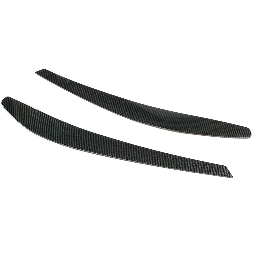 Carbon Fiber Style Headlight Eyebrow Trims Covers for Holden Commodore VF SS SSV.