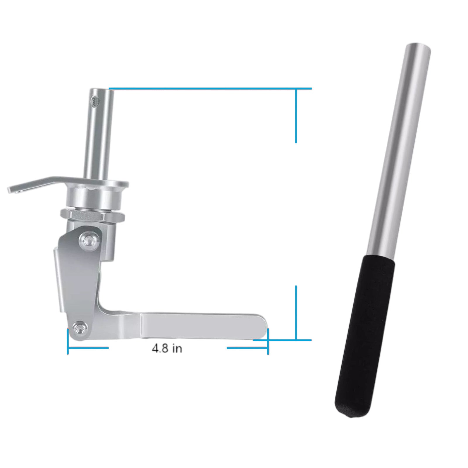 Stud Mount Valve Spring Compressor Tool Suitable For 3/8in and 7/16in Rocker Studs.