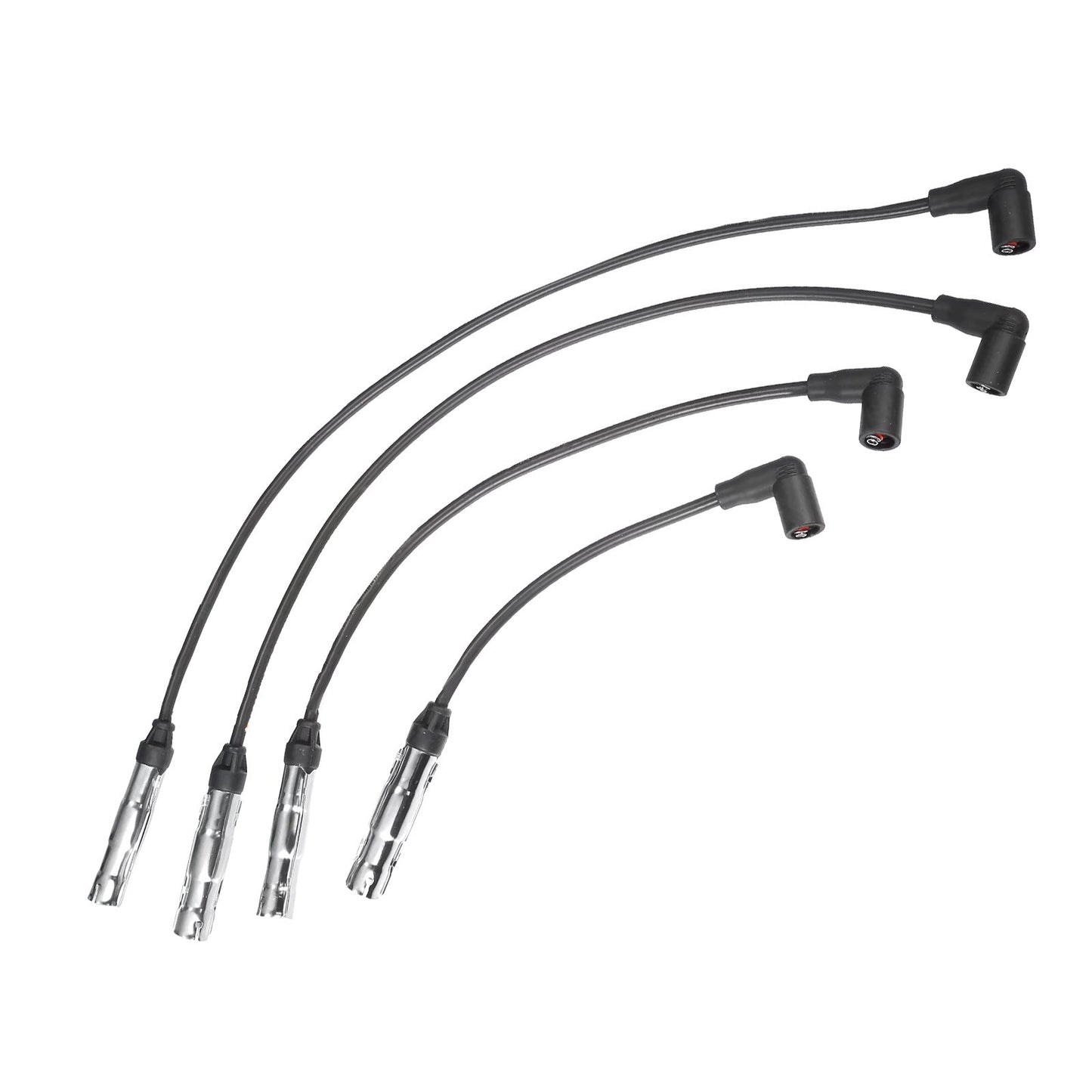 4x 7mm Ignition Spark Plug Wires Suitable for Volkswagen Beetle 2.0L