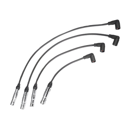 4x 7mm Ignition Spark Plug Wires Suitable for Volkswagen Beetle 2.0L