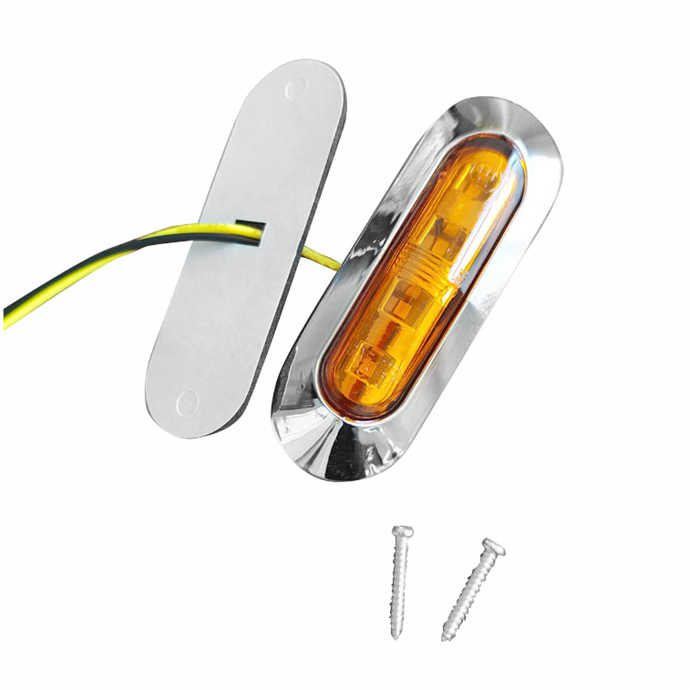 10x LED Clearance Side Marker Lights Suitable for Truck Trailer Lorry