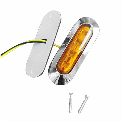 10x LED Clearance Side Marker Lights Suitable for Truck Trailer Lorry