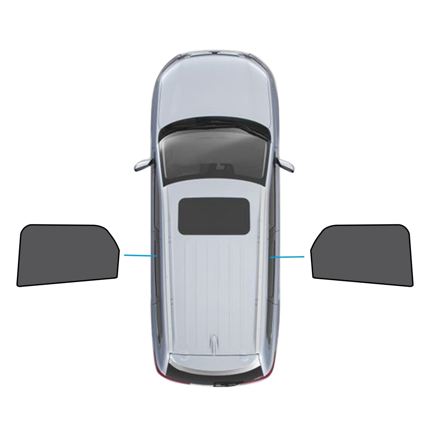 Car Window Sun Shade Magnetic Mesh Suitable For Mazda CX-60 2022-Present.