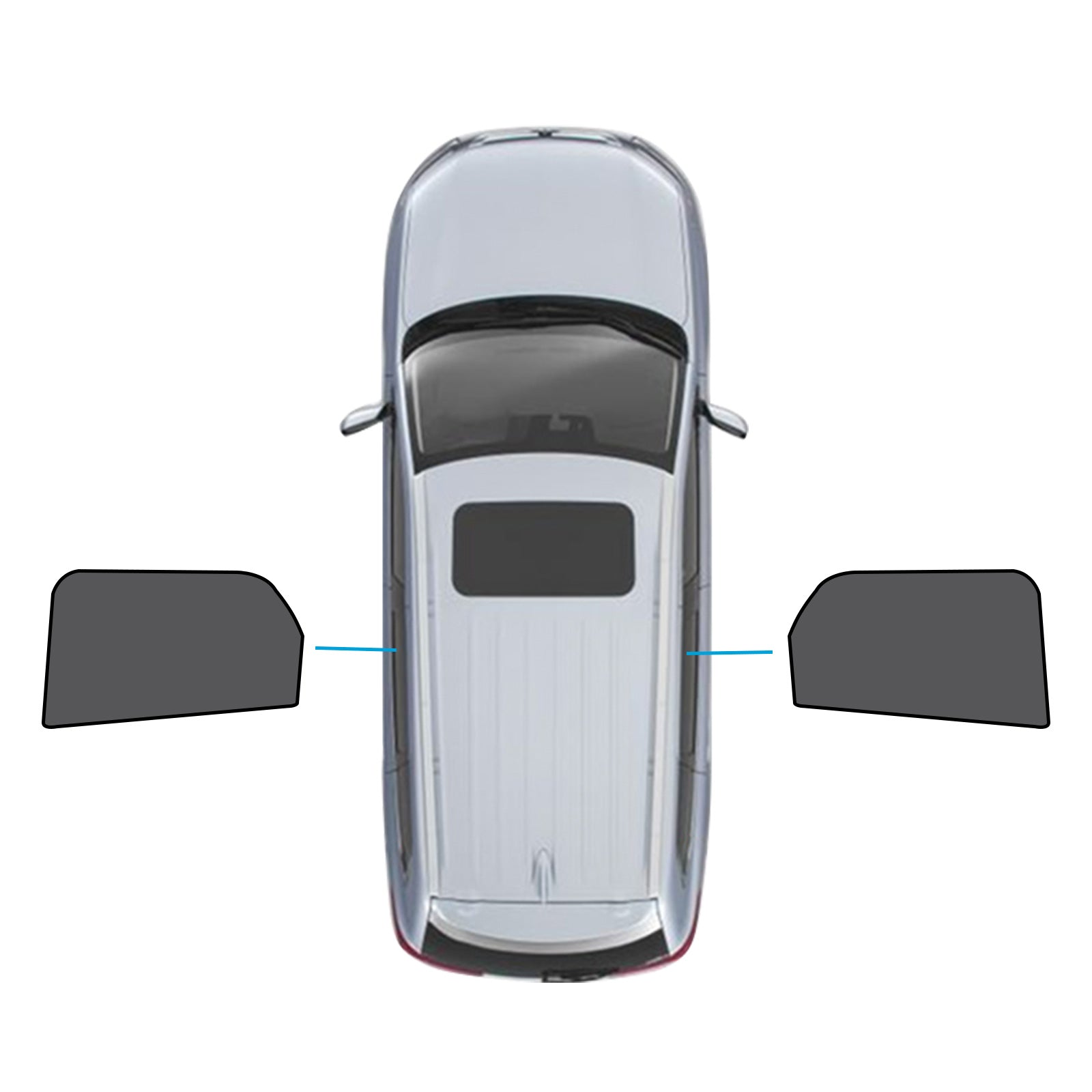 Car Window Sun Shade Magnetic Mesh Suitable For Mazda CX-60 2022-Present.