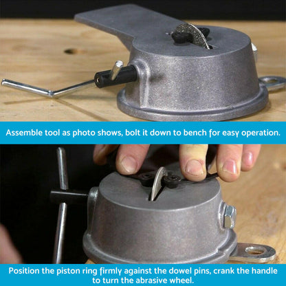 Piston Ring Gap Filer Tool Suitable For Ring Gap Filing Grinder Gapping Adjustment.