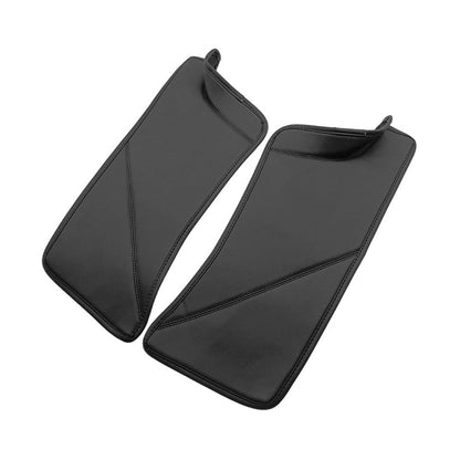 2x PU Rear Door Sill Protector Cover Pad Suitable for Tesla Model Y
