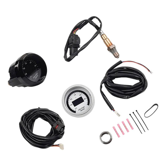 Wideband Air Fuel Ratio (AFR) Gauge Kit 52mm Suitable For Universal 30-4110
