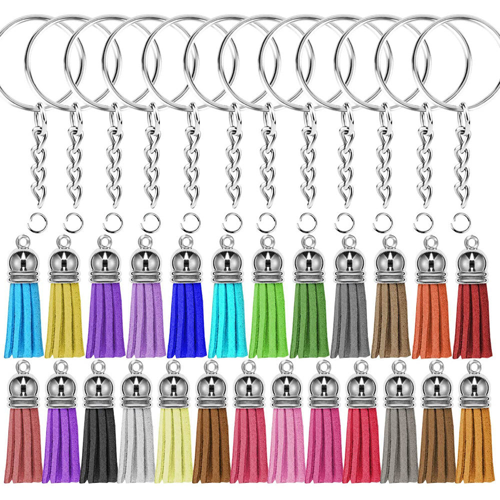 Bulk Keychain Ornament Set 150PCS Sublimation Blank Keychains Suitable for Craft