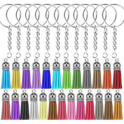 Bulk Keychain Ornament Set 150PCS Sublimation Blank Keychains Suitable for Craft
