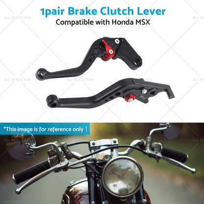 Short Brake Clutch Levers Suitable For Honda MSX 125 Grom MSX 125 SF 2013-2023.