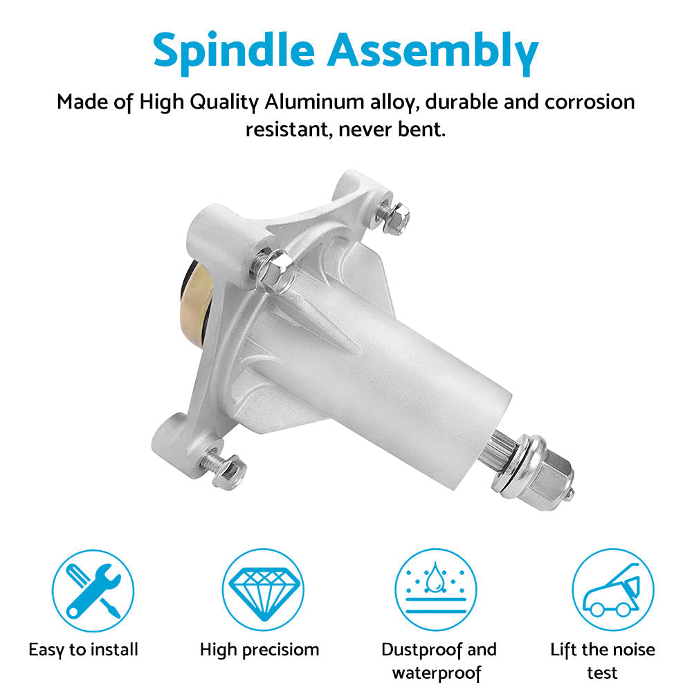 2xSpindle Assembly Suitable For 38-54inchHusqvarna Poulan Pro Mowers LT1597 LTH1797.