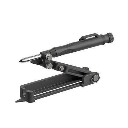 Multi-Function Scribing Tool Suitable For Construction and Precise Woodworking with 6x Pencils