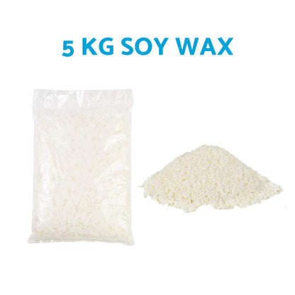 5kg Bulk 100% Pure Soy Wax Natural Kosher Candle Making Supplies Suitable For Crafts AU