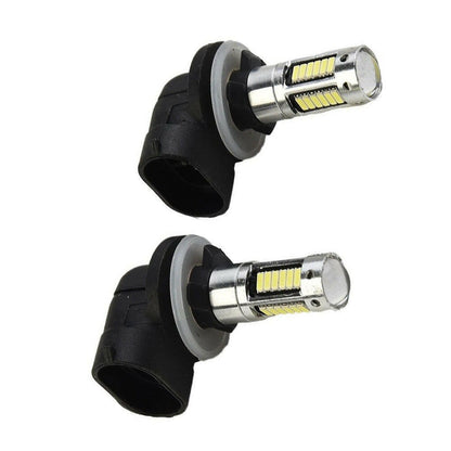 2x 881 H27 30W 6000K White LED Car SUV Fog Light Bulb DRL Lamp Extremely Bright.