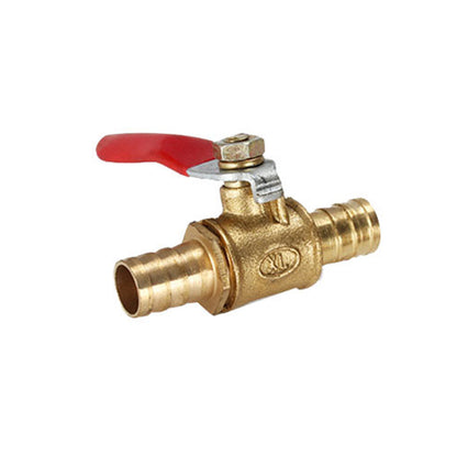In-Line Fuel Tap Brass 8mm 5/16 inch  Suitable For Motorcycle / Tractor / Quad / Lawn Mower Pump