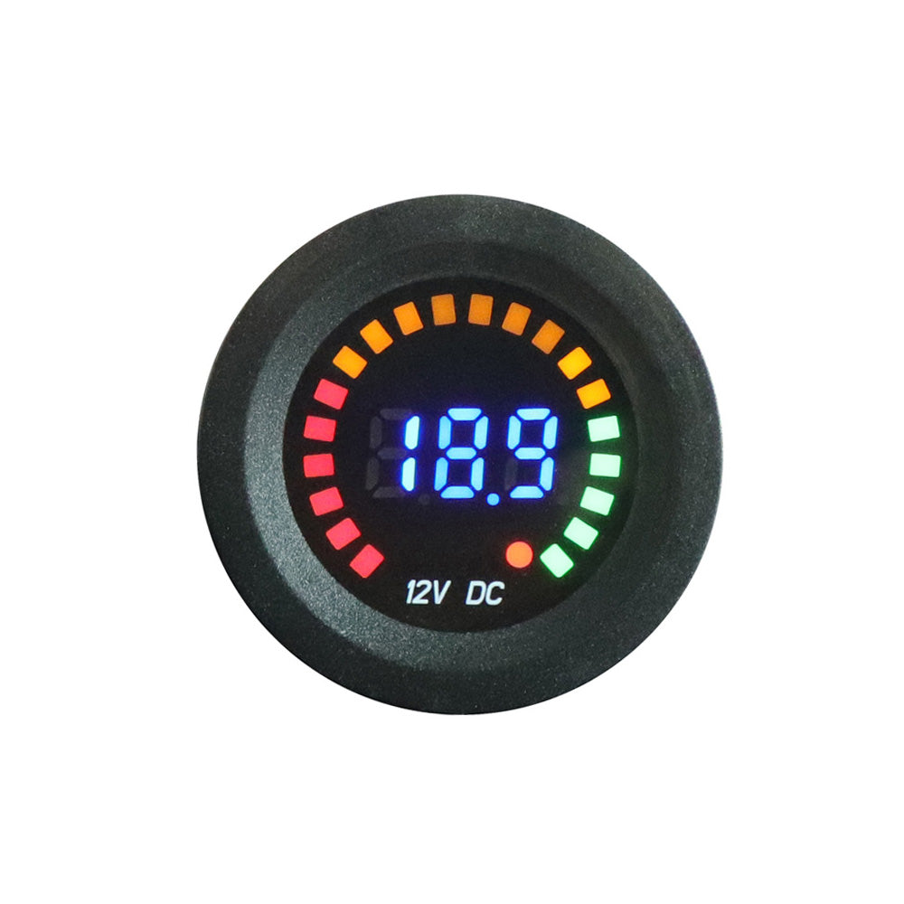 Battery Volt Meter Monitor LED Digital DC 12V Voltage Gauge Suitable for Car Boa