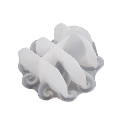 ?2PCS Octopus Mold Silicone Epoxy Resin Casting Mould 3D Sea Animal Display Mold.