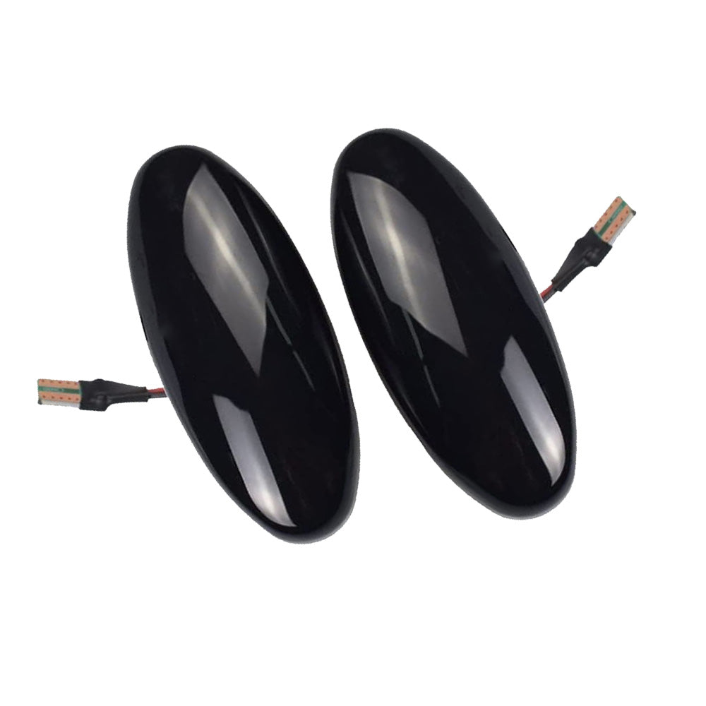 2x Dynamic Side Light Turn Signal Indicator Suitable for Nissan Navara D22