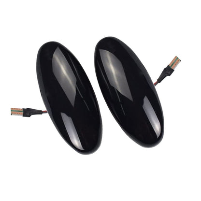 2x Dynamic Side Light Turn Signal Indicator Suitable for Nissan Navara D22