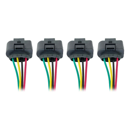 4PCS Ignition Coil Connector Repair Harness Plug 1J0973724 Suitable For VW Audi.