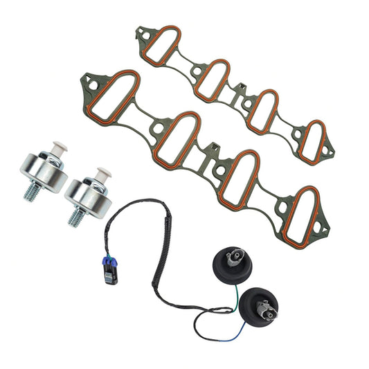 Knock Sensor & Intake Manifold Gasket Kit 4pc Suitable for Silverado Sierra.