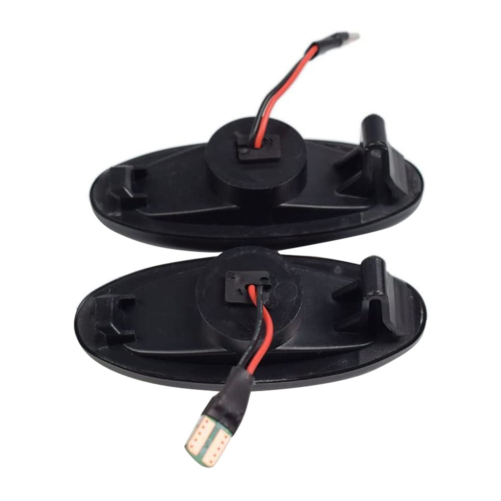 2x Dynamic Side Light Turn Signal Indicator Suitable for Nissan Navara D22