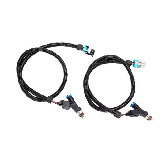 2x Fuel Injector Harness Set Suitable For Polaris Ranger XP 800 / Ranger Crew / RZR 800 2010-2017 OEM 1204318 1204319 0280158197