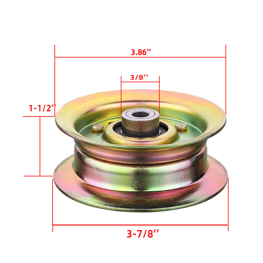 2xPulley Suitable For Husqvarna Jonsered Mowers 532 17 79 68 532 19 31 97 177968.