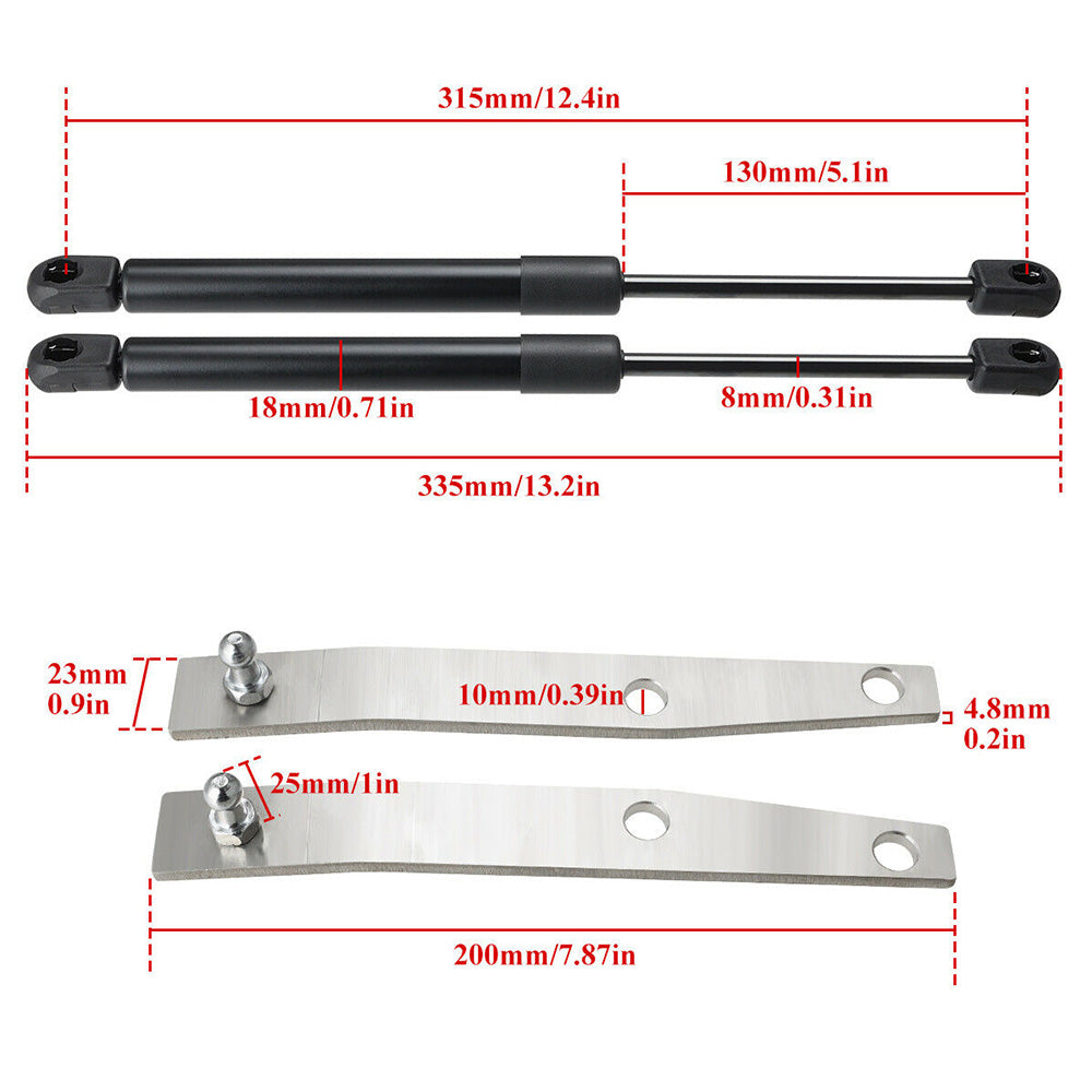 Suitable For 70 Series Landcruiser Bonnet Strut Kit Hj75 Hzj75 Hzj79 Vdj79 Vdj78.