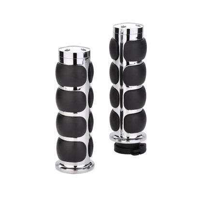 Handlebar Hand Grips Suitable For Harley Davidson Touring Sportster Dyna Softail.