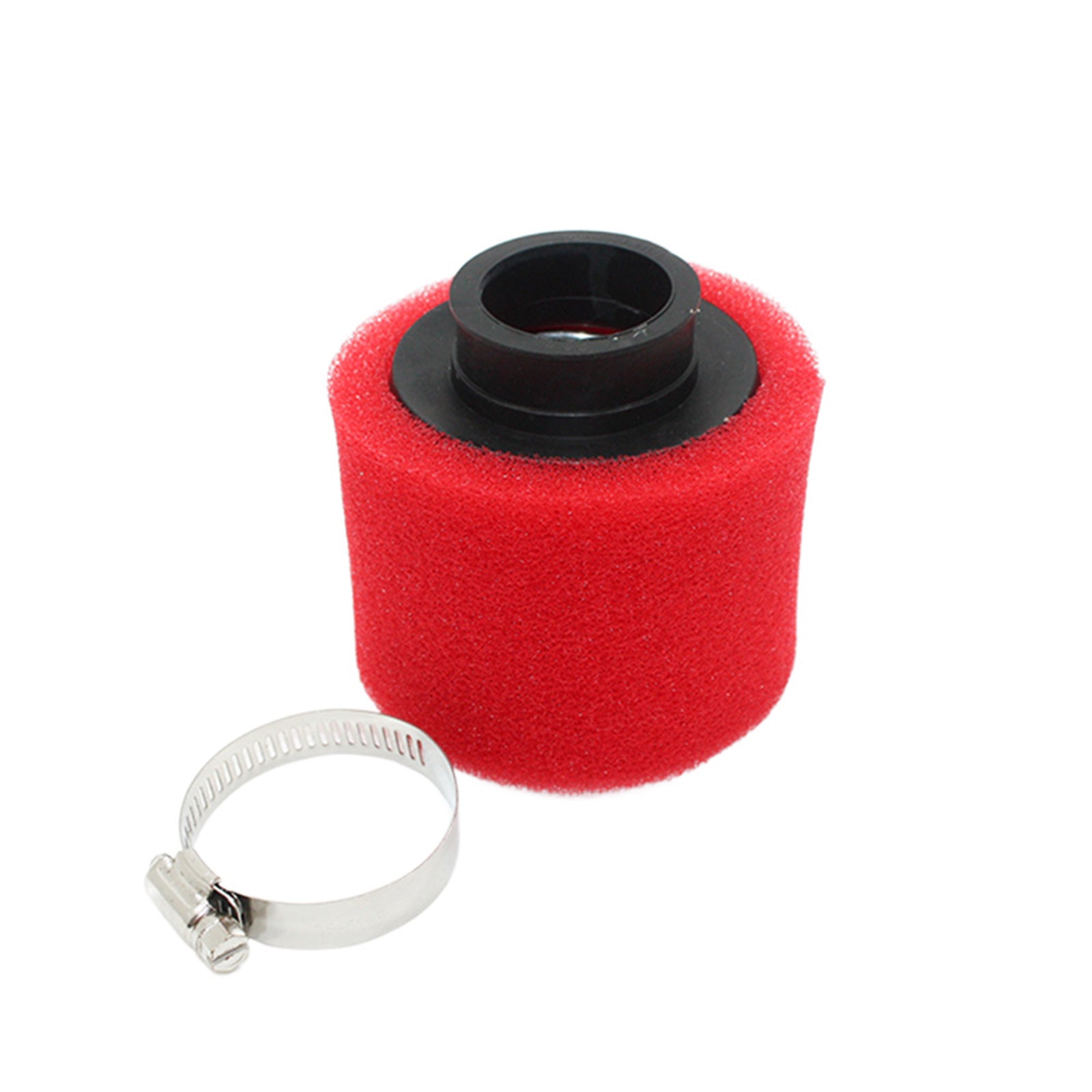 Red 38mm Foam Pod Air Filter Cleaner 50-300CC Suitable For ATV Dirt Bike Go Kart.