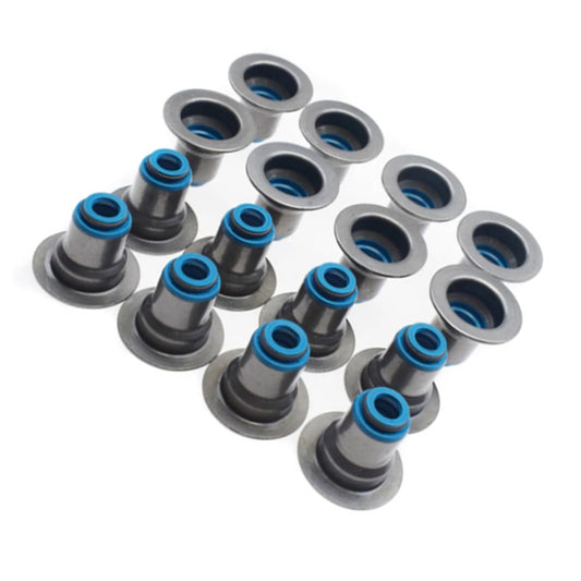 Valve Seals FKM Suitable for GM LS1 LS3 LS6 4.8L 5.3L 5.7L 6.0L V8.