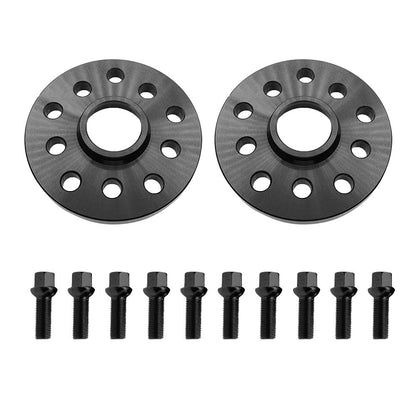 2x 15mm Hubcentric Wheel Spacers 5x112 Suitable for Audi Allroad Quattro C5 2001