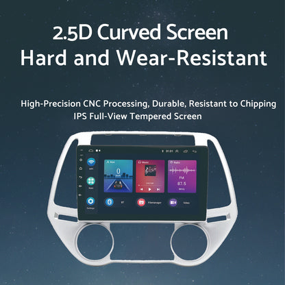 Car Radio Android 13 GPS BT Apple CarPlay Suitable for Hyundai i20 1.4L